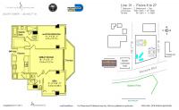 Unit 901 floor plan